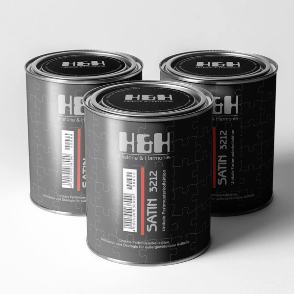 Отделка стен и потолка Краска H&H Satin SM 0,9 л