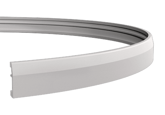 Отделка стен и потолка Плинтус Европласт 1.53.106 гибкий 2000х70х17 мм