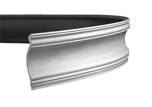 Отделка стен и потолка Карниз Европласт 1.50.117 гибкий 104х154х2000 мм