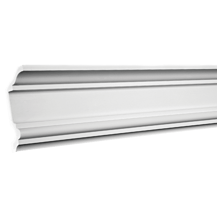 Отделка стен и потолка Карниз Европласт 1.50.177 жёсткий 56х119х2000 мм