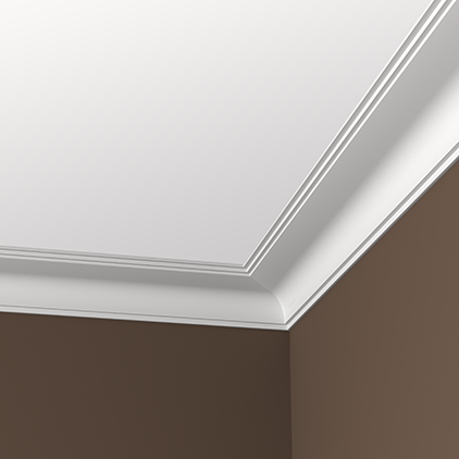 Отделка стен и потолка Карниз Европласт 1.50.170 жёсткий 113х79х2000 мм