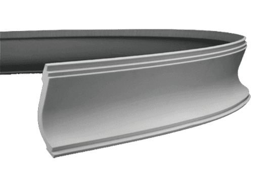 Отделка стен и потолка Карниз Европласт 1.50.170 гибкий 113х79х2000 мм