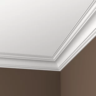 Карниз Европласт 1.50.139 жёсткий 99х100х2000 мм