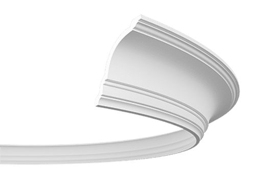 Отделка стен и потолка Карниз Европласт 1.50.108 гибкий 117х119х2000 мм