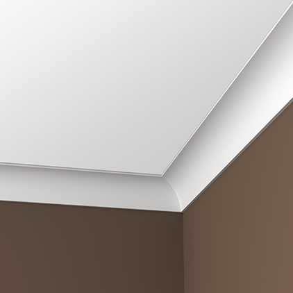 Отделка стен и потолка Карниз Европласт 1.50.165 жёсткий 80х82х2000 мм