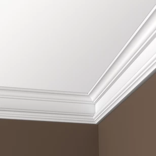 Карниз Европласт 1.50.146 жёсткий 76х149х2000 мм