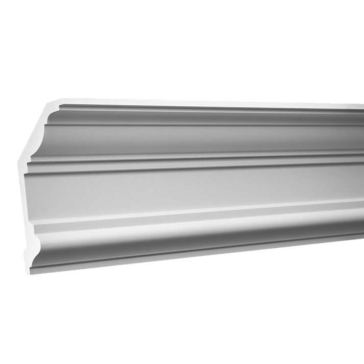 Отделка стен и потолка Карниз Европласт 1.50.132 жёсткий 117х218х2000 мм