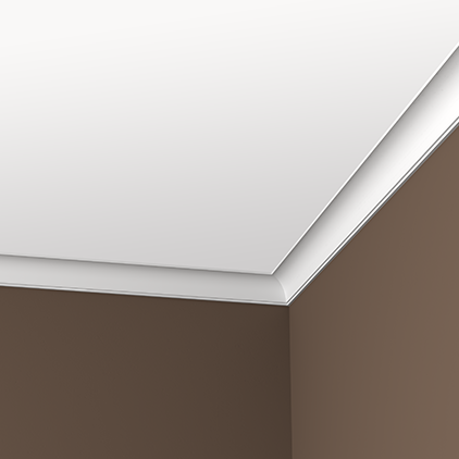 Отделка стен и потолка Карниз Европласт 1.50.172 жёсткий 48х47х2000 мм