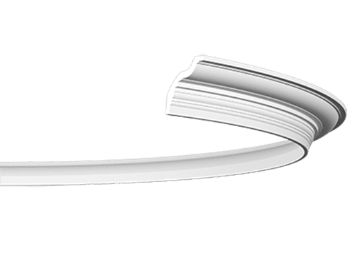 Отделка стен и потолка Карниз Европласт 1.50.179 гибкий 81х78х2000 мм