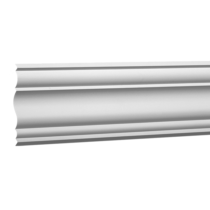 Отделка стен и потолка Карниз Европласт 1.50.293 жёсткий 85х84х2000 мм