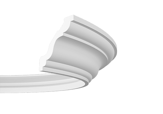 Отделка стен и потолка Карниз Европласт 1.50.293 гибкий 85х84х2000 мм