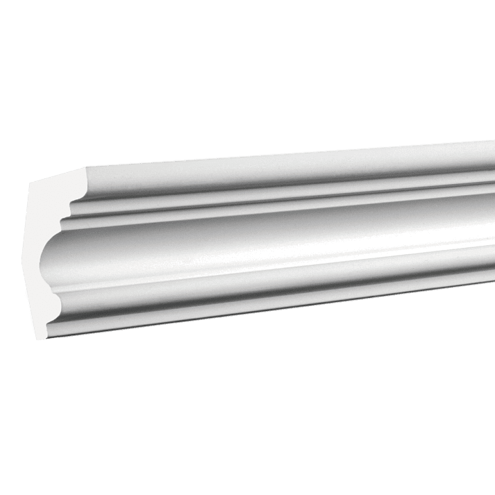 Отделка стен и потолка Карниз Европласт 1.50.122 жёсткий 40х50х2000 мм