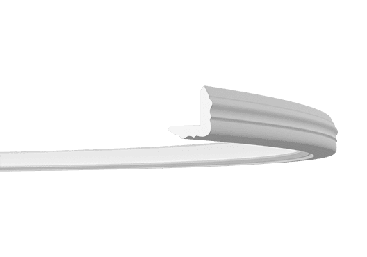 Отделка стен и потолка Карниз Европласт 1.50.295 гибкий 30х30х2000 мм