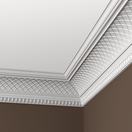 Отделка стен и потолка Карниз Европласт 1.50.138 жёсткий 151х165х2000 мм