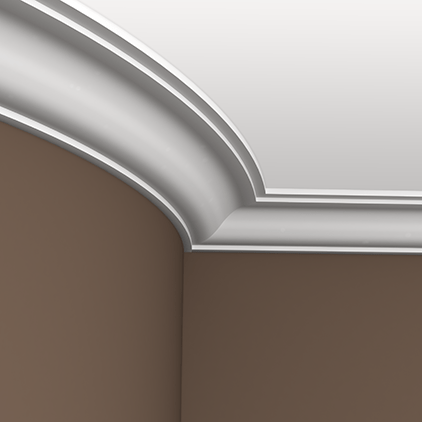 Отделка стен и потолка Карниз Европласт 1.50.131 гибкий 136х63х2000 мм