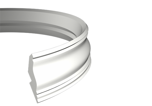 Отделка стен и потолка Карниз Европласт 1.50.273 гибкий 130х198х2000 мм