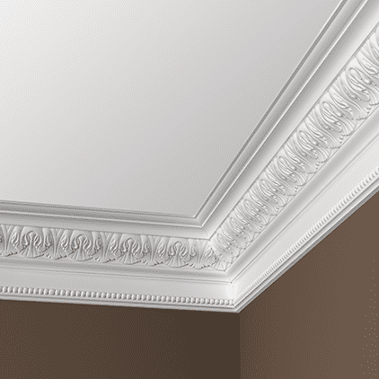 Отделка стен и потолка Карниз Европласт 1.50.201 жёсткий 130х171х2000 мм