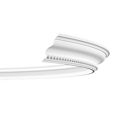 Отделка стен и потолка Карниз Европласт 1.50.216 гибкий 67х75х2000 мм