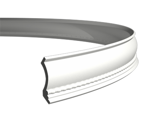 Отделка стен и потолка Карниз Европласт 1.50.208 гибкий 71х71х2000 мм