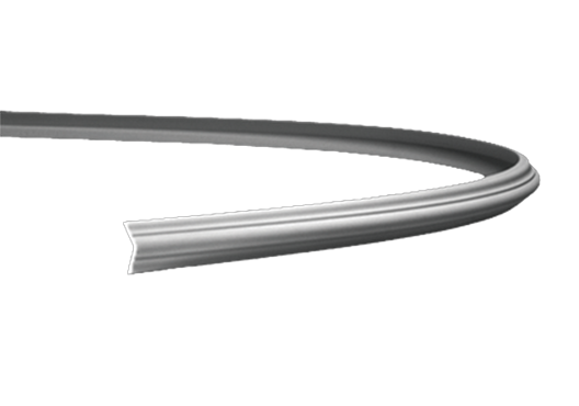 Отделка стен и потолка Карниз Европласт 1.50.257 гибкий 39х39х2000 мм