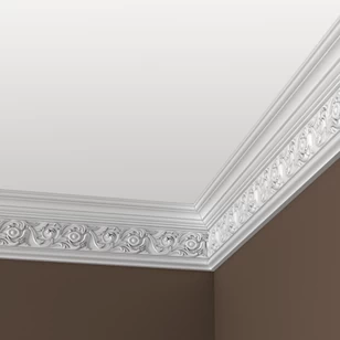 Карниз Европласт 1.50.128 жёсткий 66х144х2000 мм