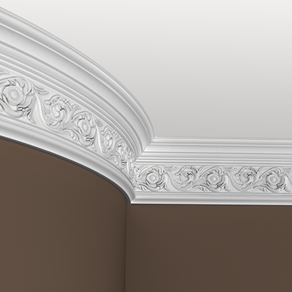 Отделка стен и потолка Карниз Европласт 1.50.128 гибкий 66х144х2000 мм