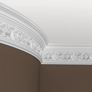 Карниз Европласт 1.50.128 гибкий 66х144х2000 мм