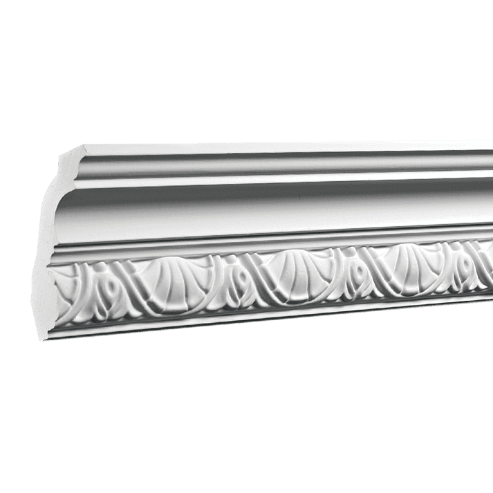 Отделка стен и потолка Карниз Европласт 1.50.251 жёсткий 55х70х2000 мм
