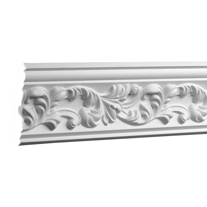 Отделка стен и потолка Карниз Европласт 1.50.189 жёсткий 72х70х2000 мм