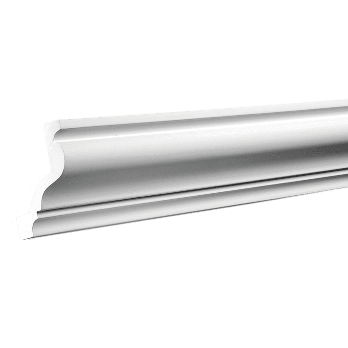 Отделка стен и потолка Карниз Европласт 1.50.129 жёсткий 74х85х2000 мм