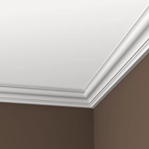 Карниз Европласт 1.50.129 жёсткий 74х85х2000 мм