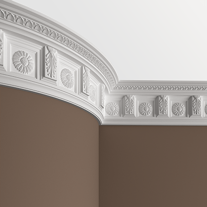 Отделка стен и потолка Карниз Европласт 1.50.281 гибкий 112х204х2000 мм