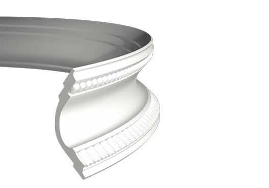 Отделка стен и потолка Карниз Европласт 1.50.164 гибкий 126х126х2000 мм