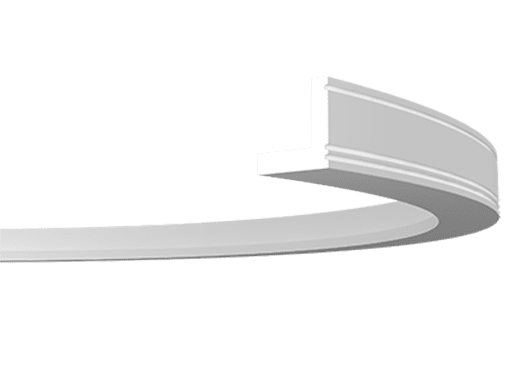 Отделка стен и потолка Карниз Европласт 1.50.226 гибкий 55х55х2000 мм