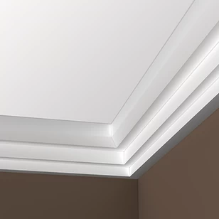 Карниз Европласт 1.50.260 жёсткий 133х166х2000 мм