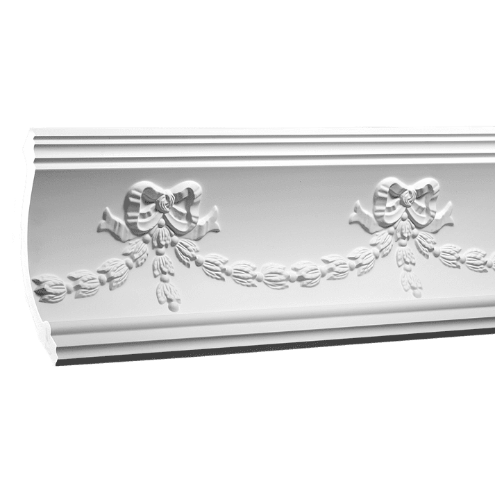 Отделка стен и потолка Карниз Европласт 1.50.120 жёсткий 112х142х2000 мм