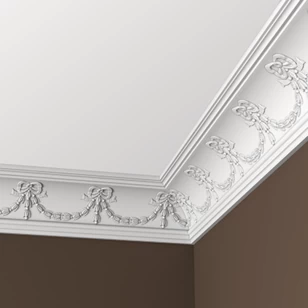 Карниз Европласт 1.50.120 жёсткий 112х142х2000 мм