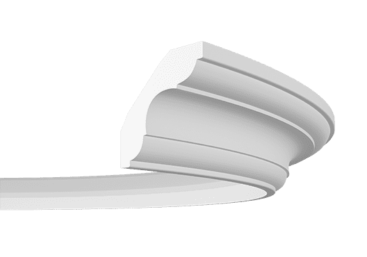 Отделка стен и потолка Карниз Европласт 1.50.294 гибкий 43х43х2000 мм