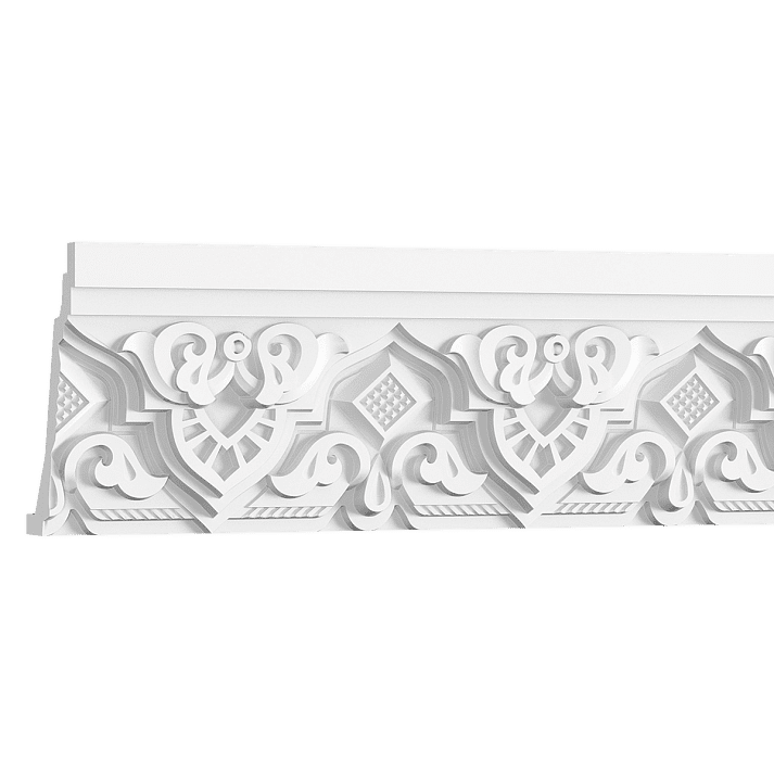 Отделка стен и потолка Карниз Европласт 1.50.503 жёсткий 79х139х2000 мм