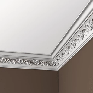 Карниз Европласт 1.50.185 жёсткий 98х115х2000 мм