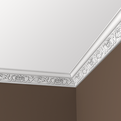 Отделка стен и потолка Карниз Европласт 1.50.162 жёсткий 60х85х2000 мм