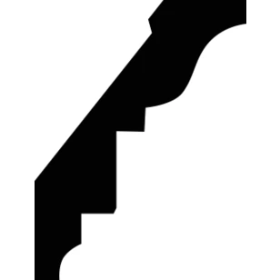 Карниз Европласт 1.50.196 жёсткий 53х70х2000 мм