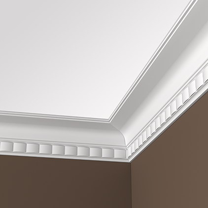 Отделка стен и потолка Карниз Европласт 1.50.175 жёсткий 117х135х2000 мм
