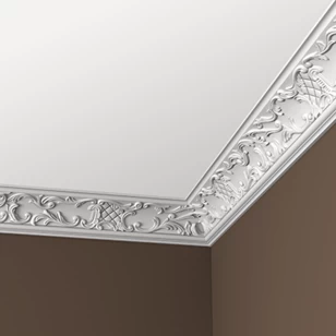 Карниз Европласт 1.50.125 жёсткий 85х90х2000 мм