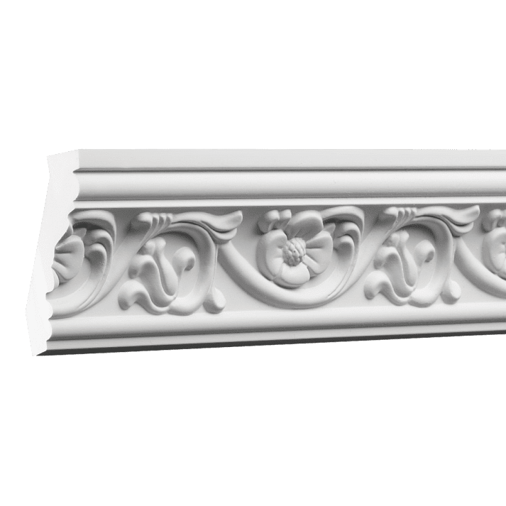 Отделка стен и потолка Карниз Европласт 1.50.181 жёсткий 39х75х2000 мм