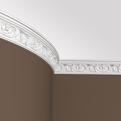 Отделка стен и потолка Карниз Европласт 1.50.181 жёсткий 39х75х2000 мм