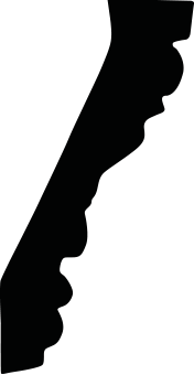 Отделка стен и потолка Карниз Европласт 1.50.181 жёсткий 39х75х2000 мм