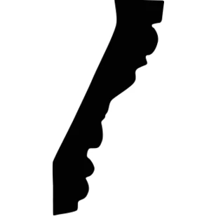 Карниз Европласт 1.50.181 жёсткий 39х75х2000 мм