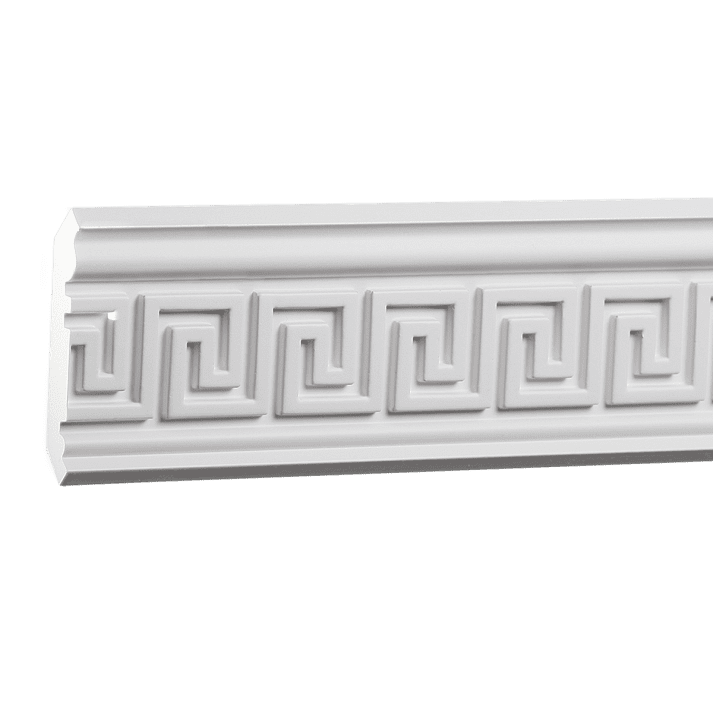 Отделка стен и потолка Карниз Европласт 1.50.207 жёсткий 55х52х2000 мм