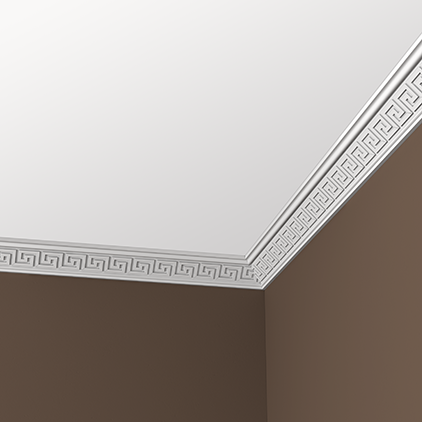 Отделка стен и потолка Карниз Европласт 1.50.207 жёсткий 55х52х2000 мм